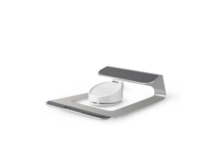 WERGON - William - Laptop / Tablet holder stand - Aluminium - Tablet holder 9-13" - Laptop 11-15,6" – Sølv