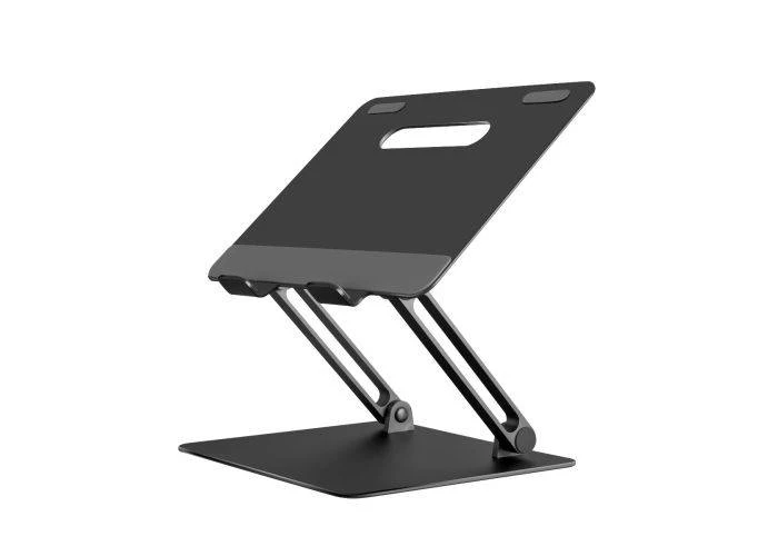 WERGON - Erik - Laptop/MacBook - Justerbar Alu Desktop Design holder 11-17" - Sort