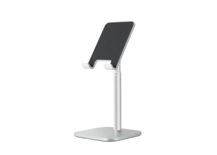 iPhone/Tablet Holder i Sølv - Fleksibel Aluminium Design - WERGON Ida