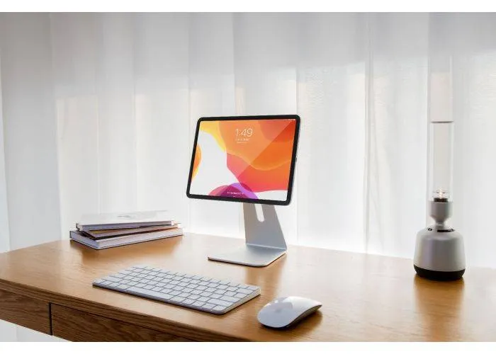 WERGON - Magda - 12,9" - 3/4/5 generation - Magnetisk tablet Stand - Sølv
