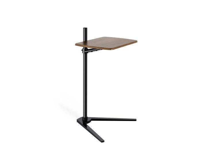 WERGON - Willow Lounge - Laptop / Tablet / Monitor - Justerbar stand med bord - H:30-90cm - Mørk brun