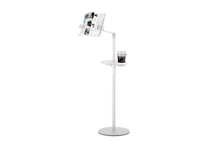WERGON - Sofie- Bog stander / Laptop– Aluminium/Silikone 11-17" - Sølv