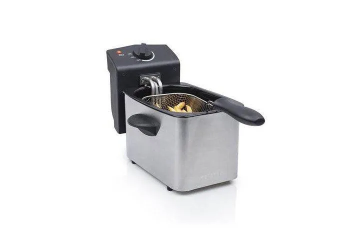 Frituregryde i rustfrit stål 800W - 2L - Justerbar termostat