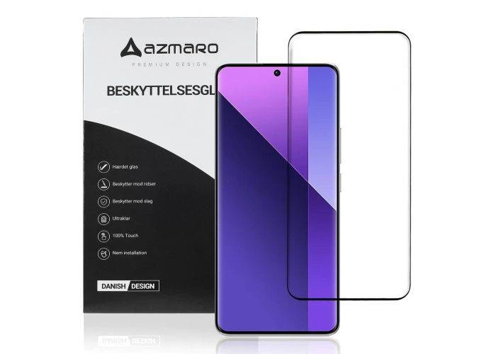 Xiaomi Redmi 13 Pro Plus 5G - Azmaro Premium hærdet beskyttelsesglas - Komplet dækning
