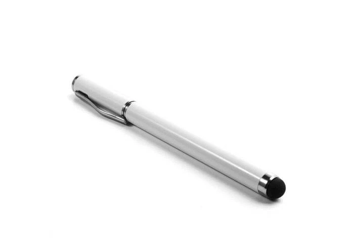 Kapacitiv Touch / Stylus Pen - Hvid