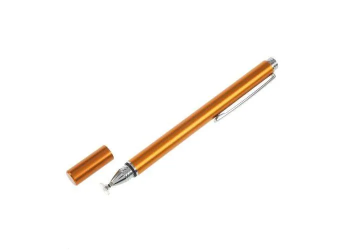 Kapacitiv Touch/stylus pen - Med Præcisions disk - Guld