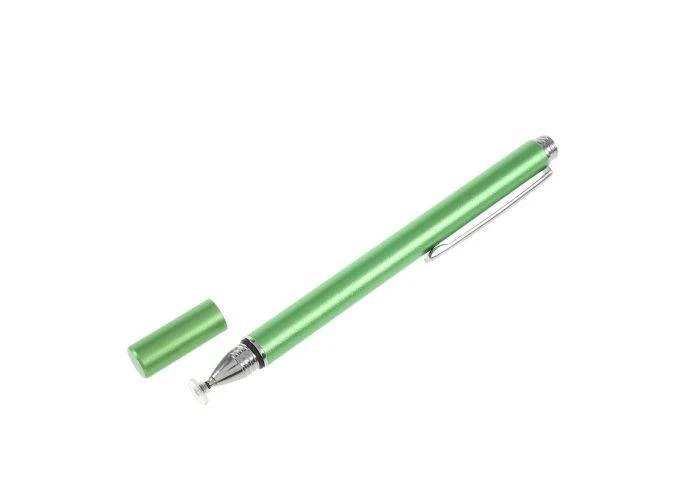 Kapacitiv Touch/stylus pen - Med Præcisions disk - Grøn
