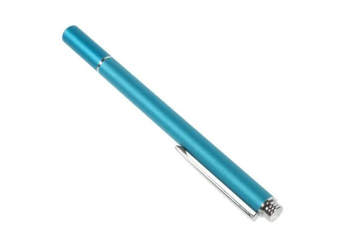 Kapacitiv Touch/stylus pen - Med Præcisions disk - Lyseblå