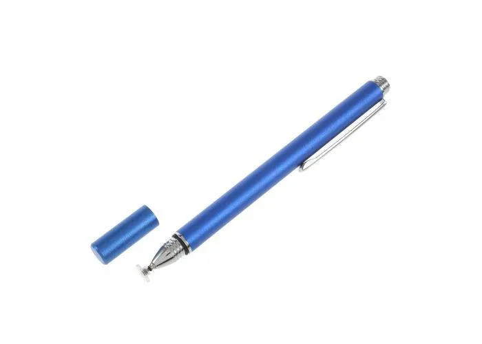 Kapacitiv Touch/stylus pen - Med Præcisions disk - Mørkeblå