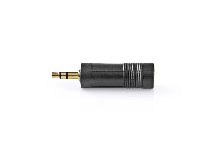 Stereo adapter - minijack 3.5mm til 6.35mm Jack adapter