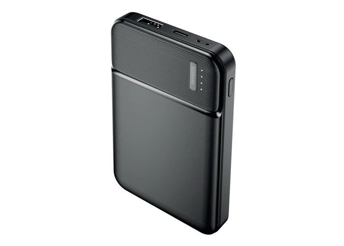 MaxLife Powerbank 5000mAh - DUAL USB - HURTIG oplader - Sort