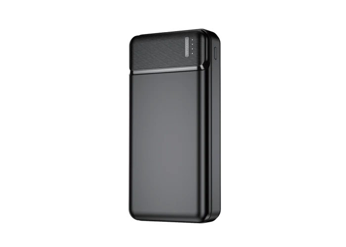 MaxLife Powerbank 20000mAh - DUAL USB - HURTIG oplader - Sort