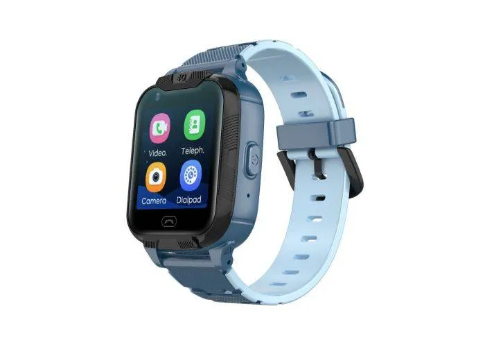 Maxlife 4G smartwatch til børn - GPS / Wifi / alarm / spil / ur - Blå