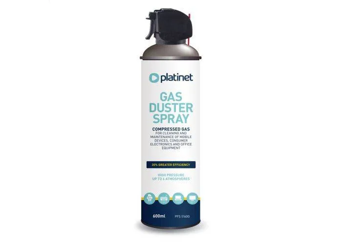 PLATINET Komprimeret Luftspray 600ML