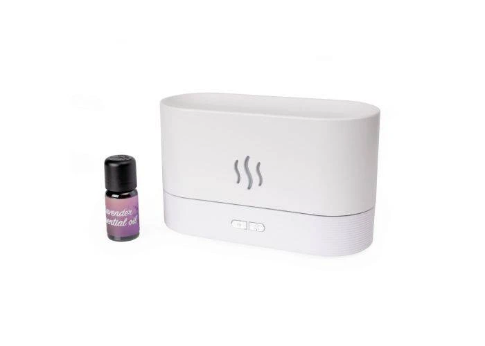Arome luft diffuser / Luftfugter - 180 ml - Hvid