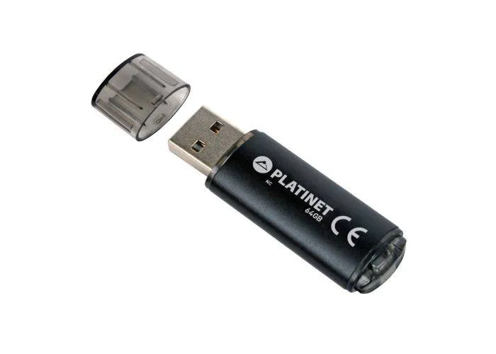 PLATINET USB Stik 2.0 X-Depo 64GB - Sort