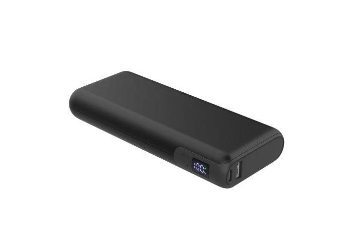 Platinet Powerbank 20000 mAh / PD 65W /  QC 3,0 - Sort