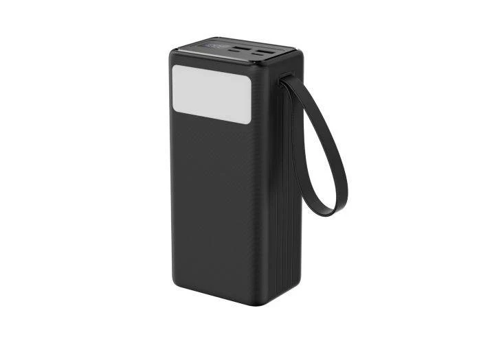 Platinet Powerbank 40000mAh / PD 65W Super Quick charge - Sort