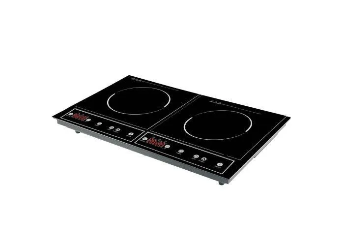 Royalty Line Dobbelt Induktions kogeplade 1400W/2000W - Sort