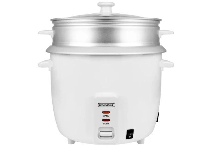 Royalty Line Riskoger med glaslåg 2.2 L - 900W - 2 Indstillinger