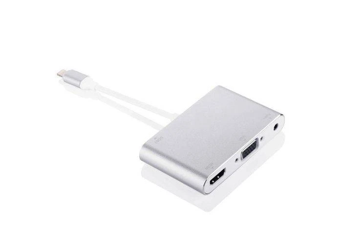 Lightning 8pin til HDMI, VGA & audio Adapter - Tilslut iPhone/iPad til TV
