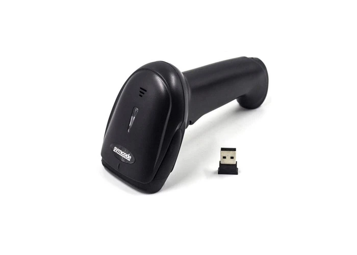 Trådløs 2D Stregkodescanner MJ6706B - Bluetooth / 2.4Ghz / USB - Sort