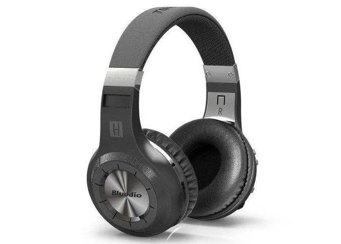 BLUEDIO HT Turbine 57mm Driver Bluetooth 4.1 Over-øre Høretelefoner - Sort