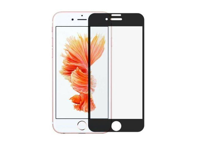 Iphone 7 - Full Coverage Hærdede beskyttelsesglas 0.3mm - sort