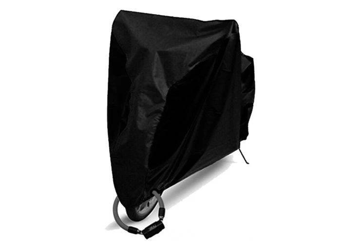 Vandtæt UV overtræk til cykel - 190 x 65 x 98cm - Str. L - Sort