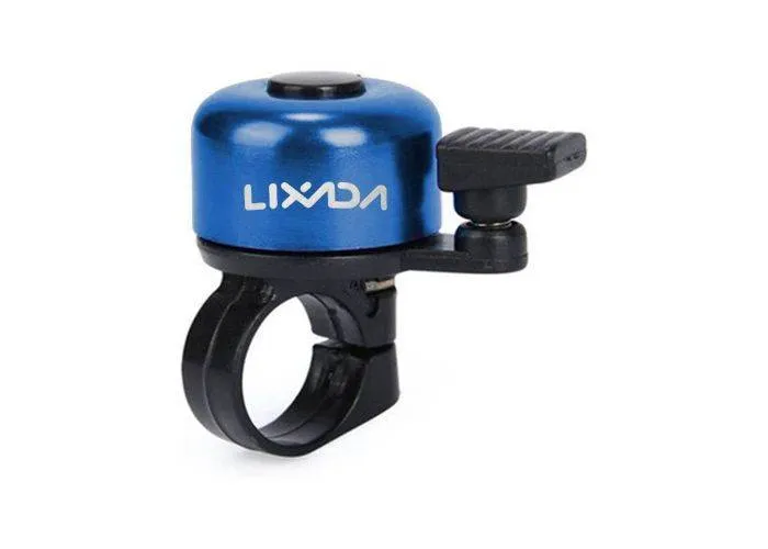 LIXADA mini cykelklokke i aluminium - Blå