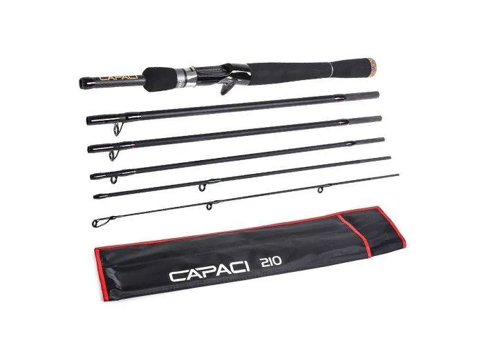 CAPICI carbon Teleskob fiskestang 128g / 2.1m - Casting