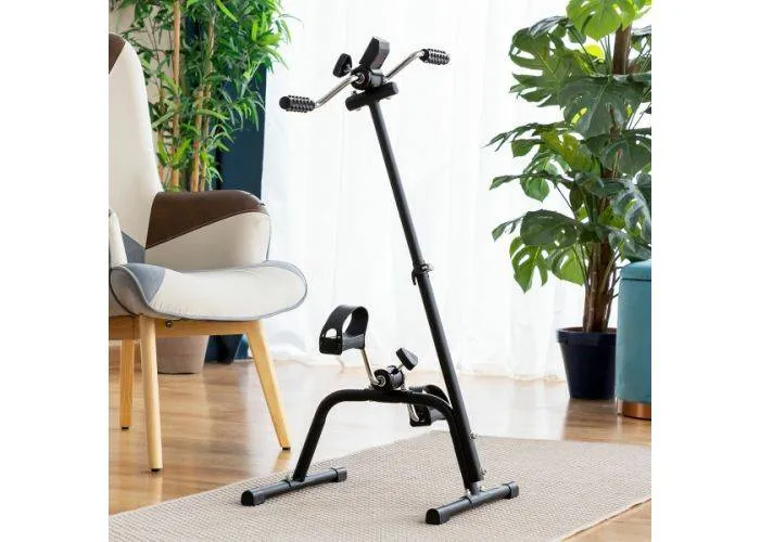 Dobbelt Pedal Exerciser til arme og ben med Digital tæller