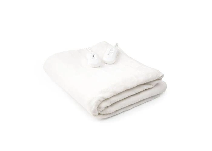 Blewarm Elektrisk dobbelt rullemadras 60+60W / 140 x 160 cm - Hvid