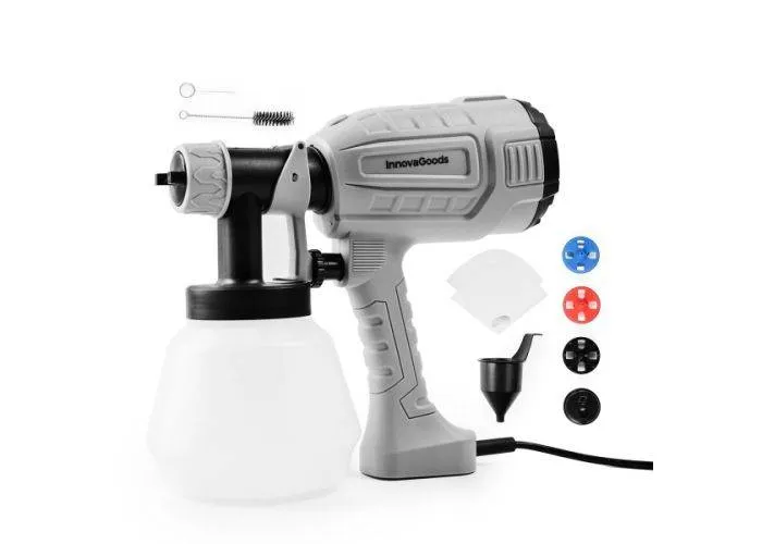 Spraint elektrisk spray malerpistol 1 L / 500 W med 3 dyser