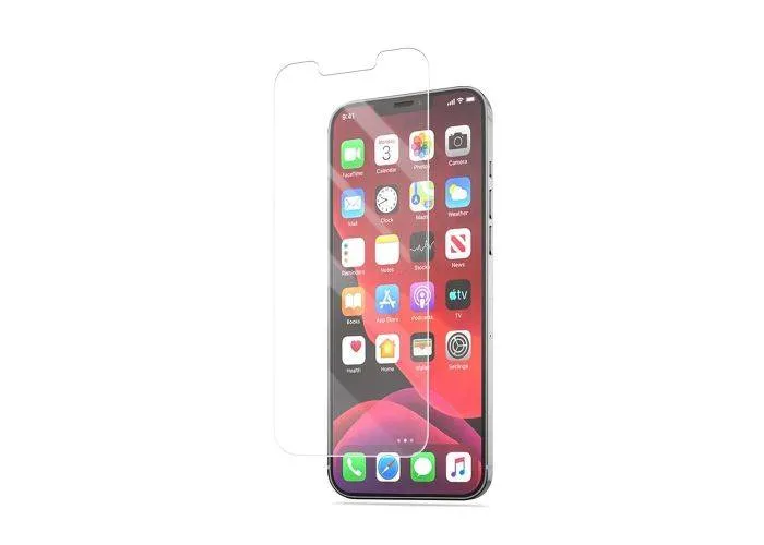 iPhone 12 / 12 Pro - AMORUS HD hærdet beskyttelsesglas