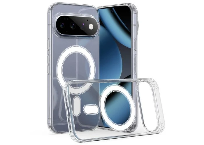 Google Pixel 11 Pro - Magnetisk shockproof cover - Magsafe kompatibel - Transparent
