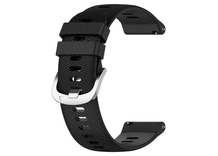 Garmin Forerunner 570 42mm / D2 Air X10 - Silikone urrem 20mm - Sort