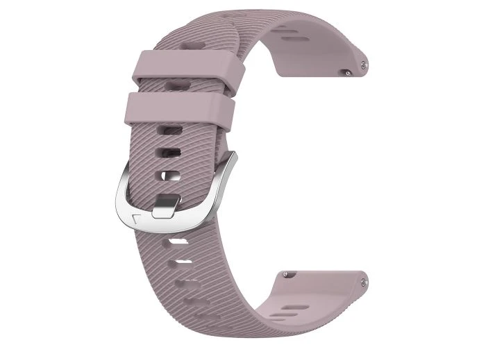 Garmin Forerunner 570 42mm / D2 Air X10 - Silikone urrem 20mm - Lilla