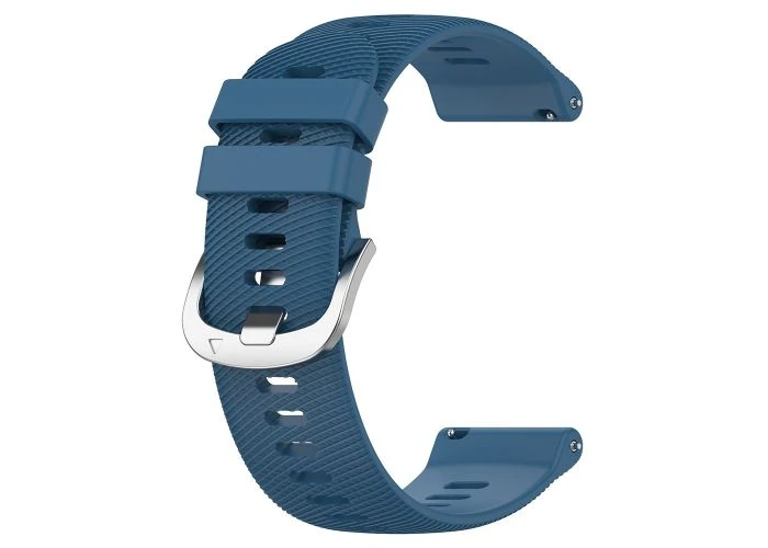 Garmin Forerunner 570 42mm / D2 Air X10 - Silikone urrem 20mm - Mørkeblå
