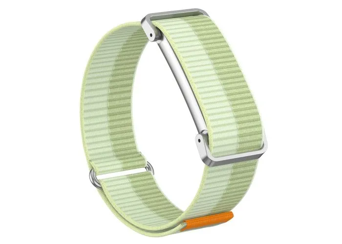 Google Fitbit Air - Urrem i nylon tekstil med metal urkasse - Mintgrøn