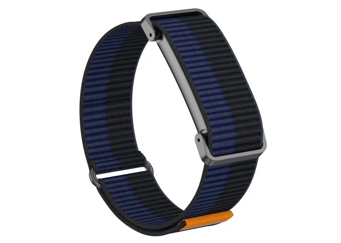 Google Fitbit Air - Urrem i nylon tekstil med metal urkasse - Mørkeblå