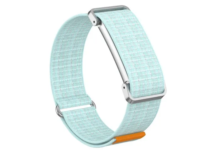 Google Fitbit Air - Urrem i nylon tekstil med metal urkasse - Icy
