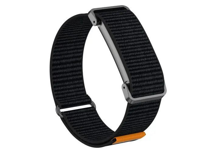 Google Fitbit Air - Urrem i nylon tekstil med metal urkasse - Sort