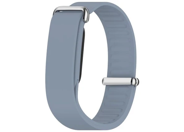 Google Fitbit Air - Silikone urrem med Quick Release - Blå/grå
