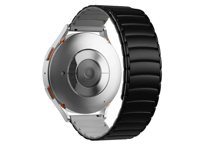 Garmin Vivomove HR - Magnetisk urrem i silikone 20mm - Sort