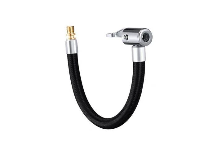 Slange med Pumpehoved til Bil/Motorcykel/Cykel - 10 cm
