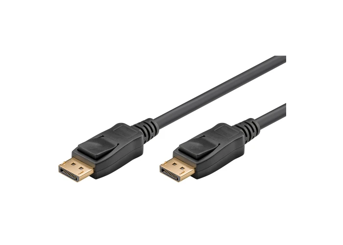 DisplayPort 1.4 kabel - 8K - 60Hz - Guldbelagte stik - 3 m