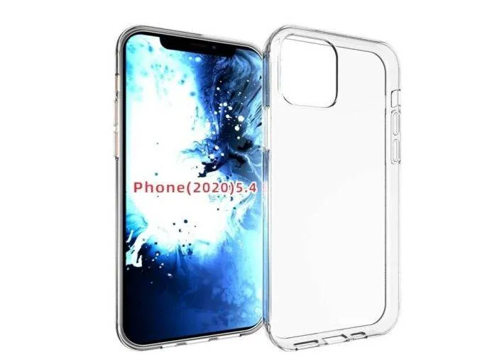 iPhone 12 mini - Blødt gummi cover - Transparent