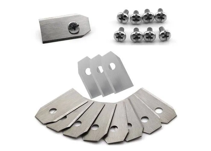 12-Pak Knive i rustfrit stål 0,75mm til Husqvarna / Gardena