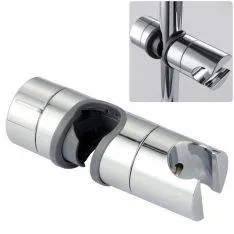 Bruseholder til stang 18-25 mm - Krom